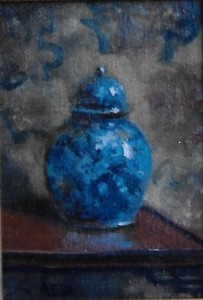 Blue Ginger Jar