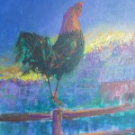 Rooster at Dawn