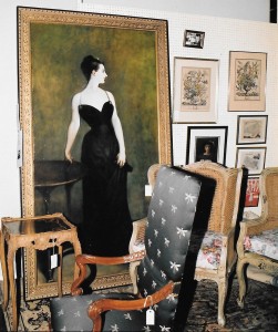 Reproduction of John Singer Sargent's Madame X