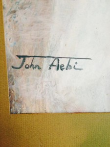 John Aebi Signature