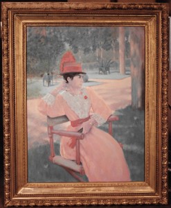 Woman in Peach (Frame)