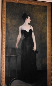 Reproduction of John Singer Sargent's Madame X