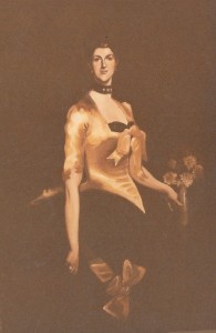 Reproduction of John Singer Sargent's 'Edith, Lady Playfair'